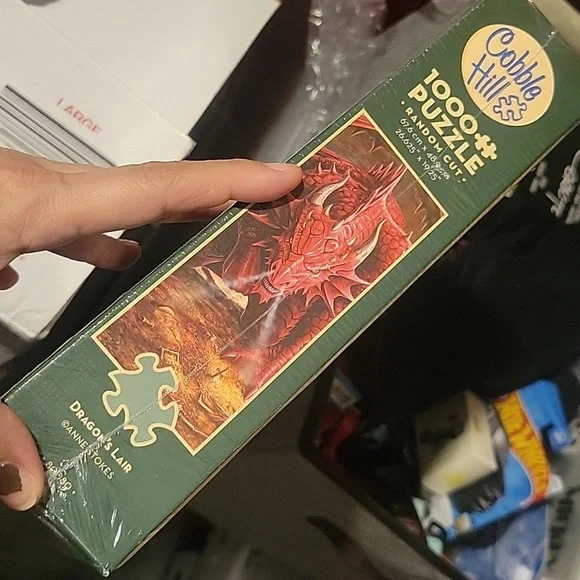 Cobble Hill 'Dragon's Lair' 1000pc puzzle. Sealed - Picture 2 of 2